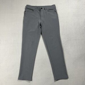 Public Rec Pants Mens 31x30 Gray Gamechanger 5 Pocket Commute Travel Office